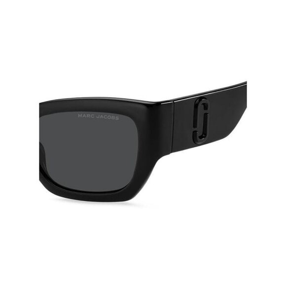 A0744Z New MARC JACOBS Black Square Marc 723/S 807IR Sunglasses Women - Picture 3 of 4